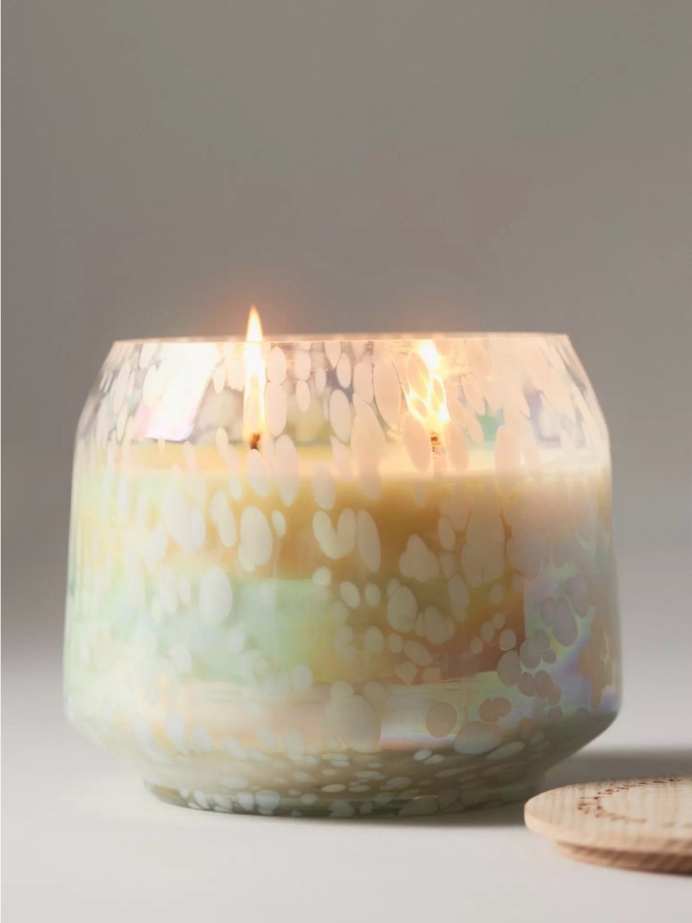Anthropologie Gather Night Gardenia Large Two Wick Scented Candle NWT